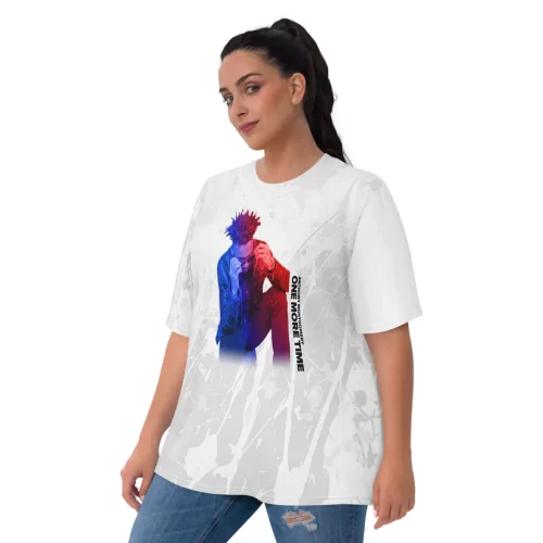 One More Time Women's t-shirt Color/White