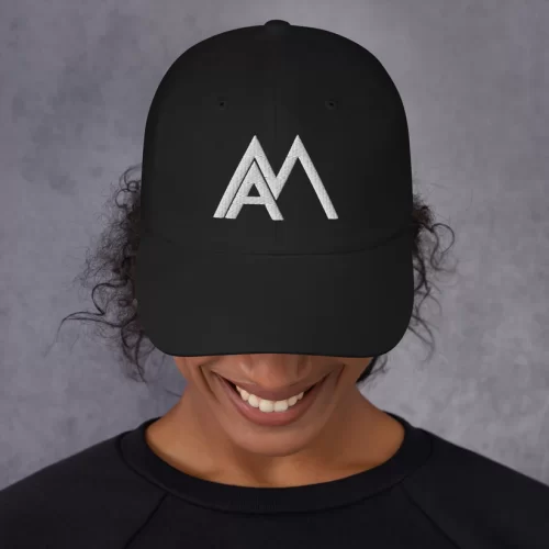 Black AM Hat