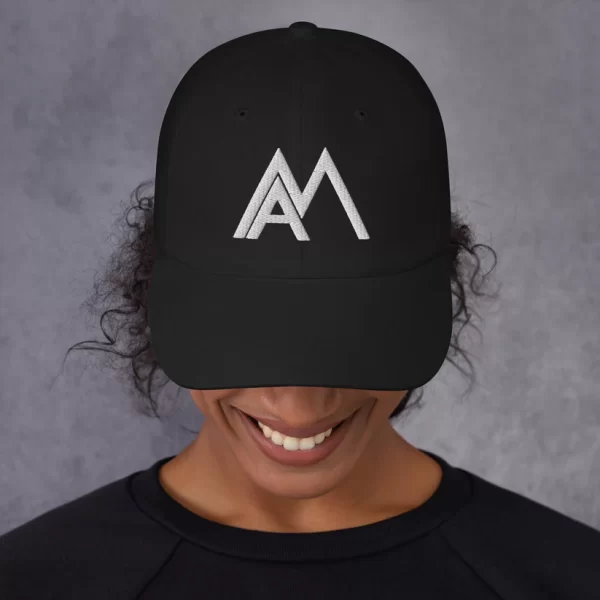 Black AM Hat
